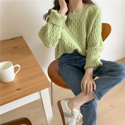 Nora Knitted Sweater Soft Cuddly Design