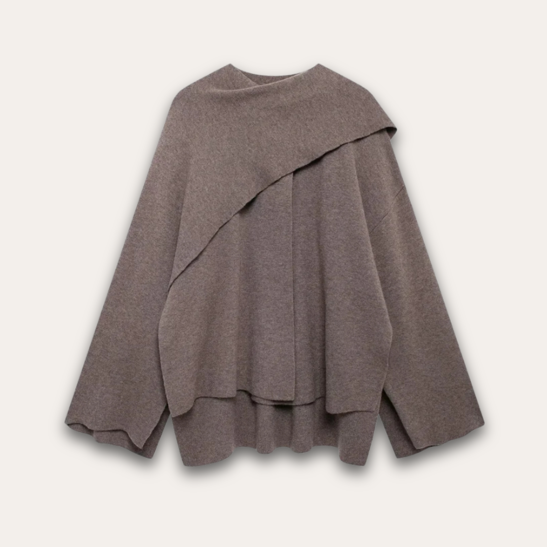 Fashionable Poncho Sweater for Women