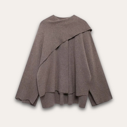 Fashionable Poncho Sweater for Women