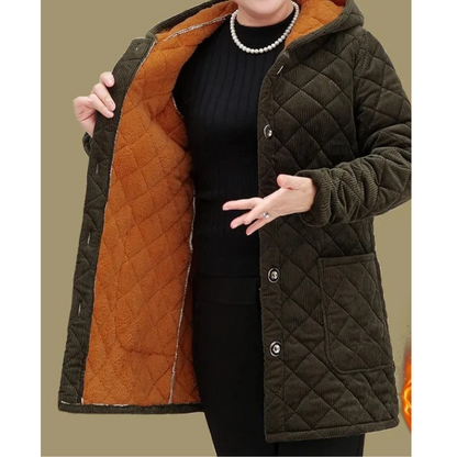 Women's Quilted Jacket Warm Elegant