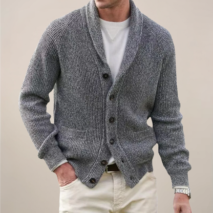 Men's Cardigan Spring Modern Shawl Collar