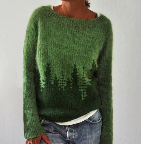 Women's Retro Style Pullover