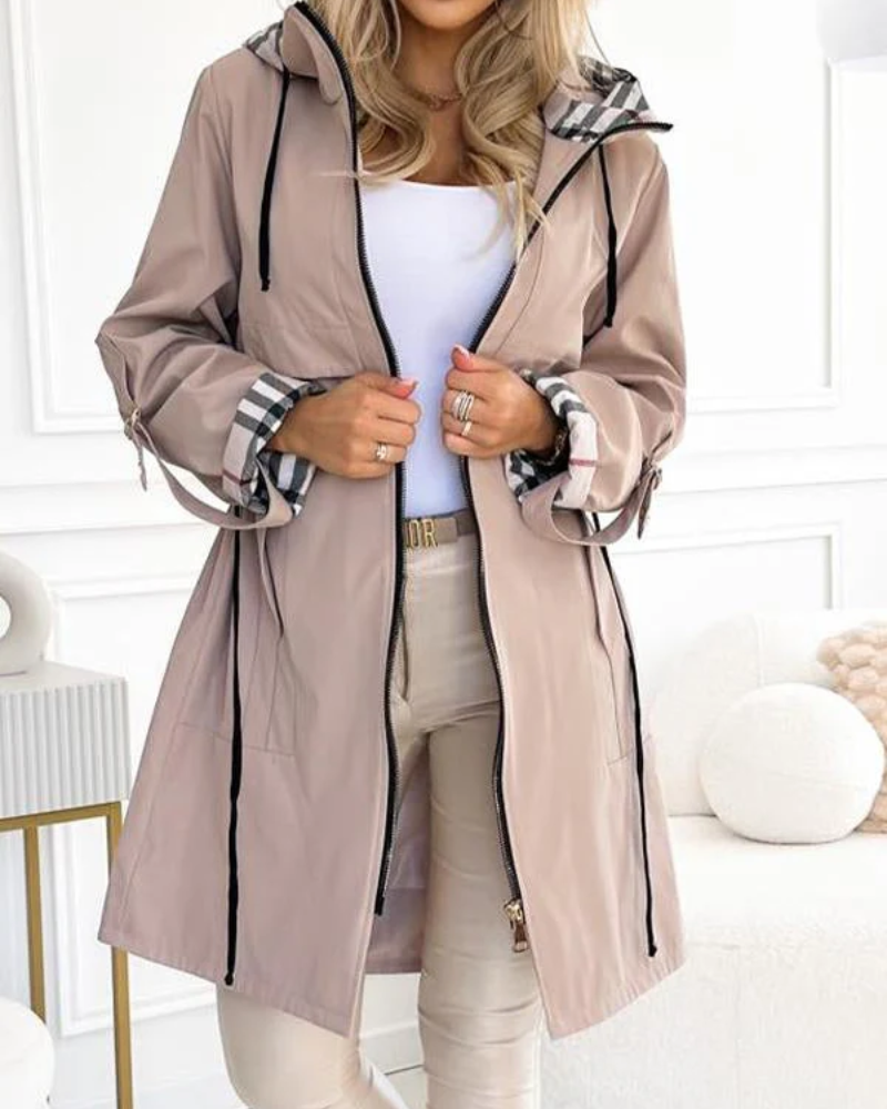 Stylish Women's Casual Trench Coat