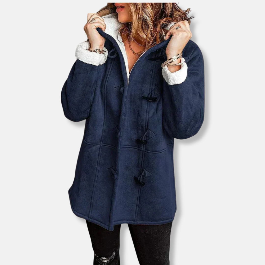 Snuggle Fleece Jacket With Hood Plush Lining