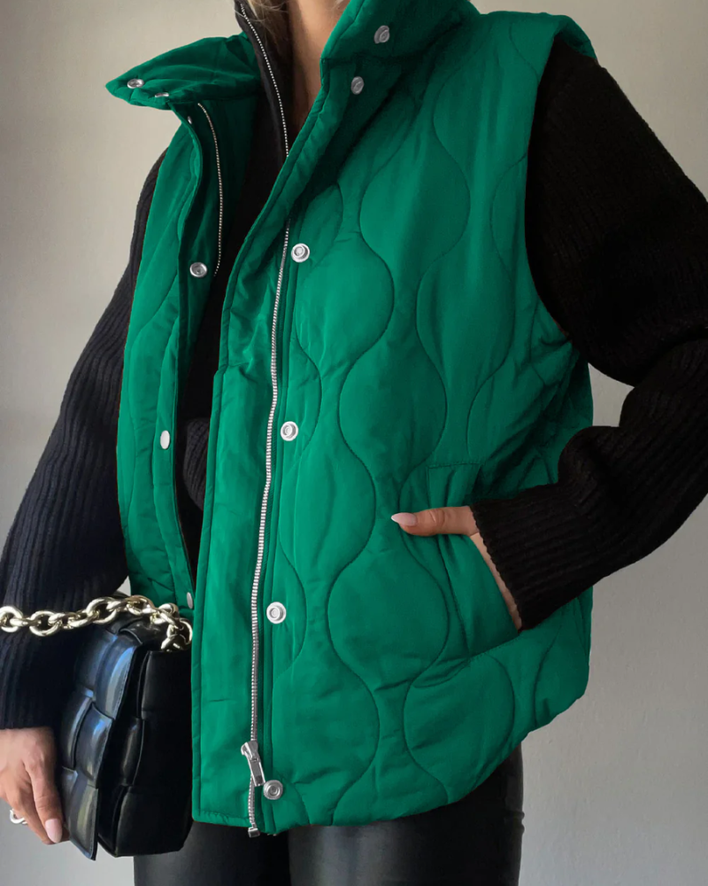 Women's Plus Size Puffer Jacket
