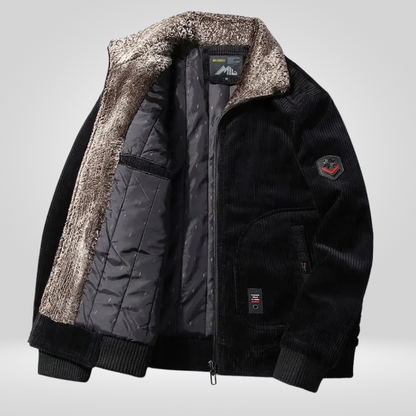Men's Winter Jacket | Stylish Collar Design