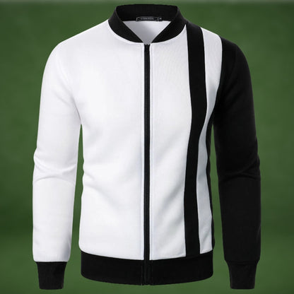 Athletic Sweatshirt Zipper Polyester Mix