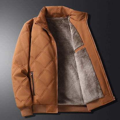 Soft Fleece Quilted Jacket Women Warm and Comfortable