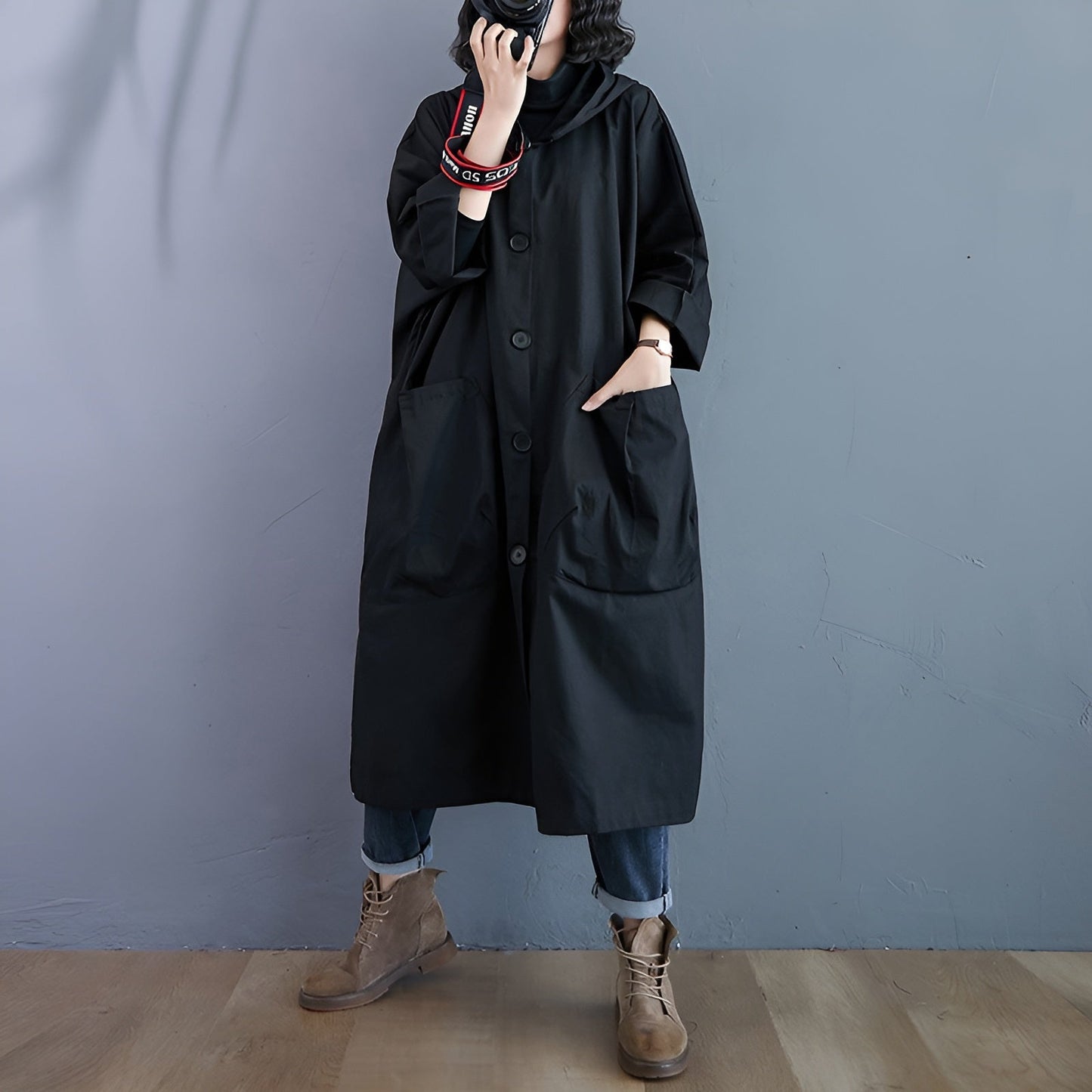Stylish Women's Waterproof Rain Jacket