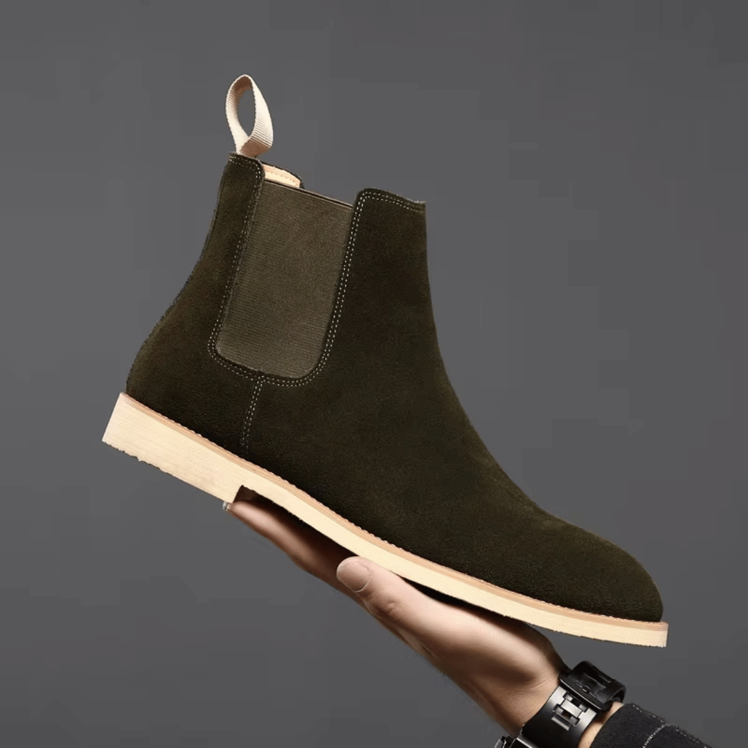 Men's Boots Flexible Lacing