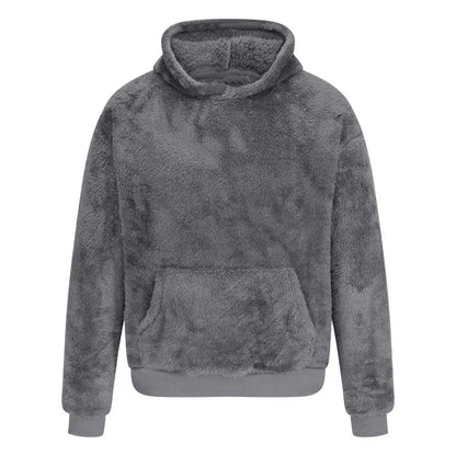 Soft plush hoodie