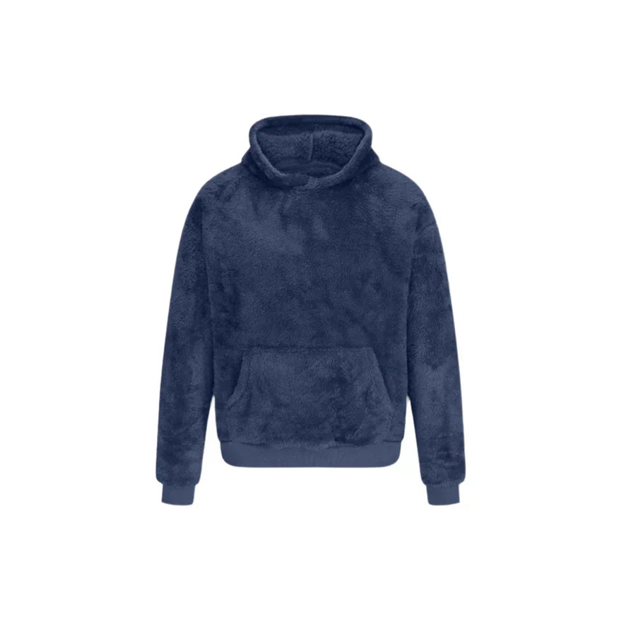Men's Cuddly Hoodie with Fleece Lining