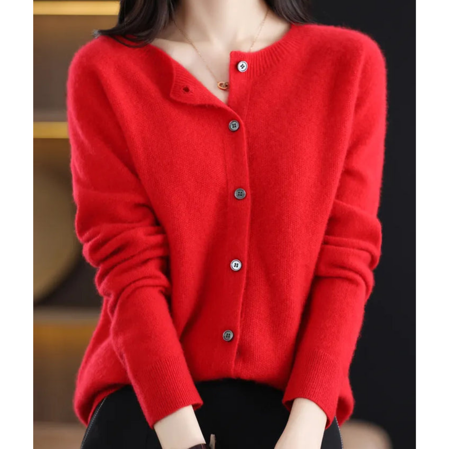 Women's Cardigan Elegant Classic Design