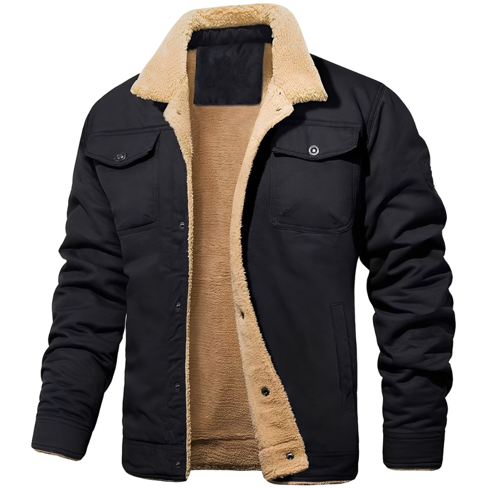 Men's Winter Jacket Warm Lined Outdoor