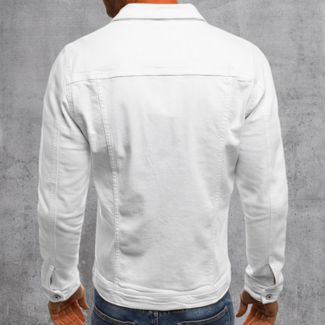 Modische Denimjacke Männer Trend - IdealeKleiden