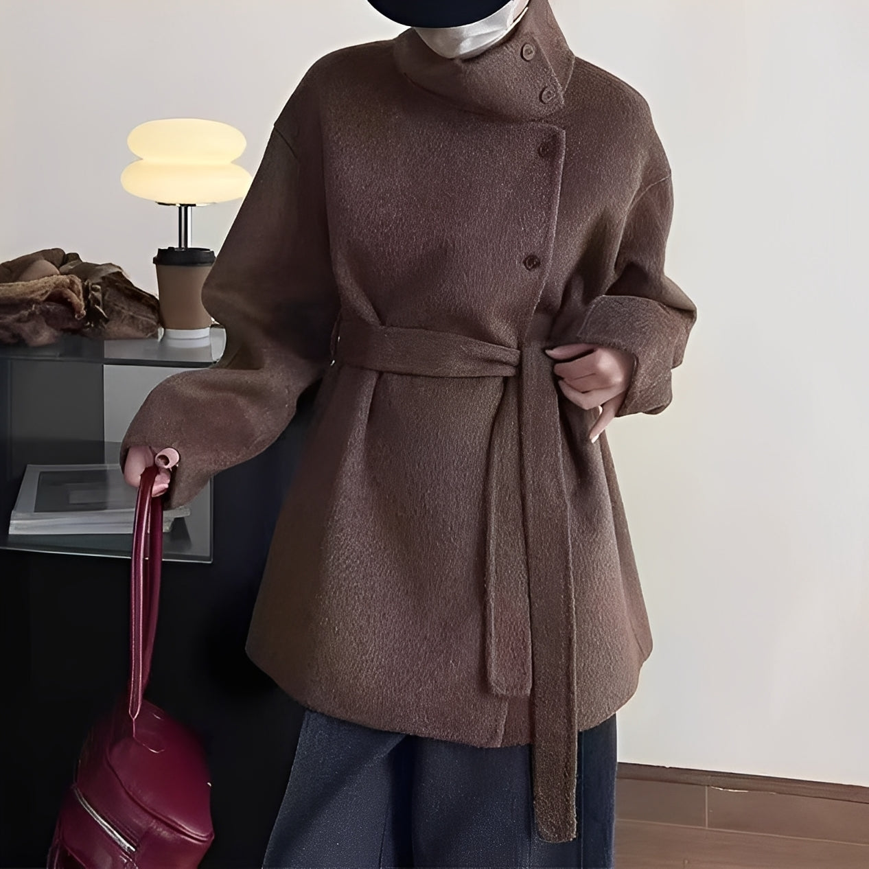 Comfortable Wool Coats for Women Plus Size