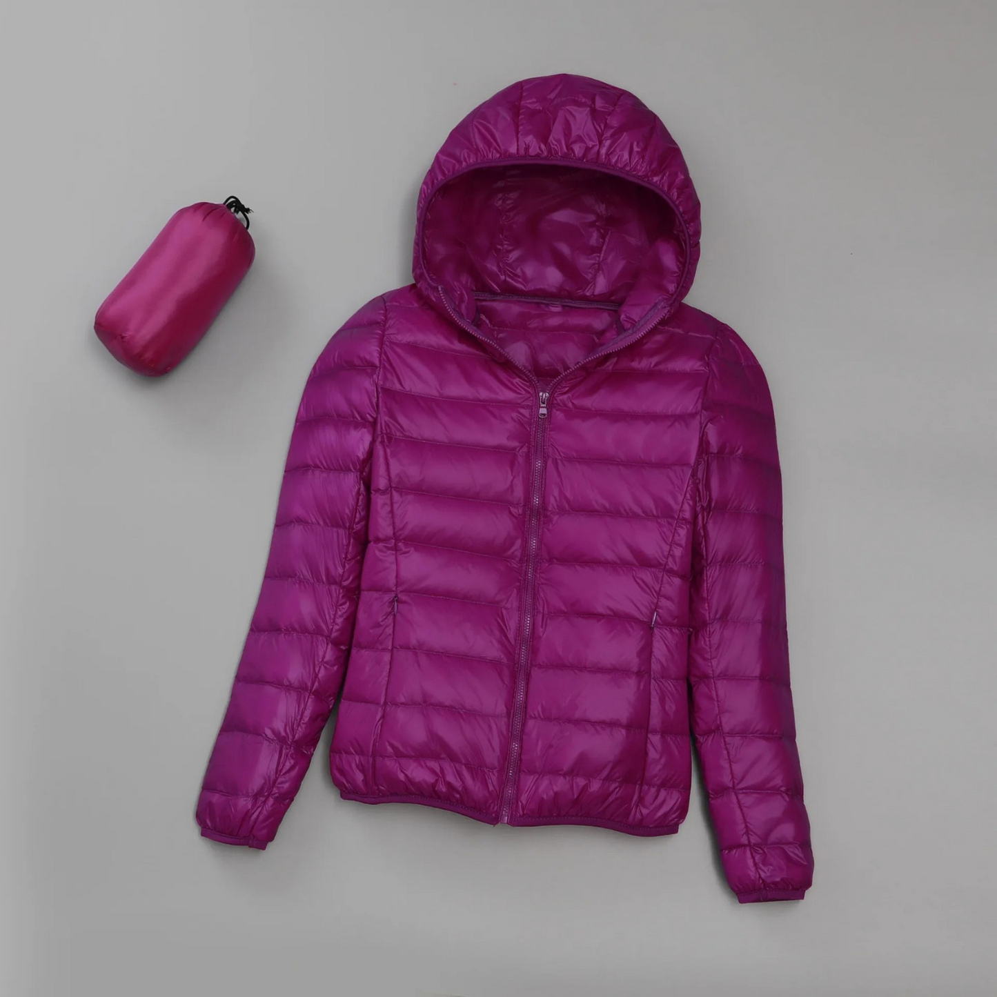 Lightweight outdoor jacket Hooded design Insulated