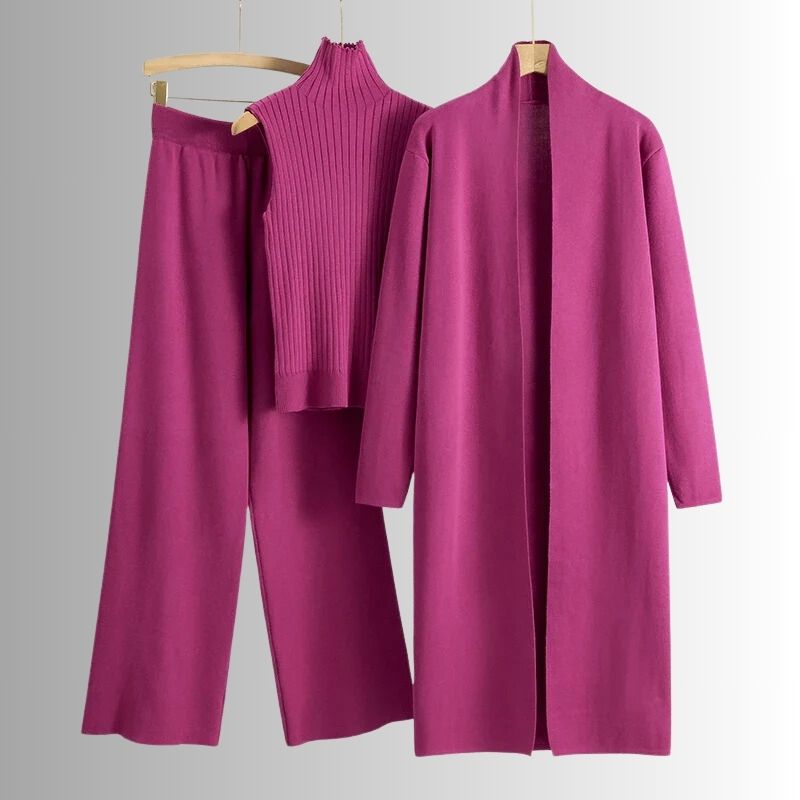 Elegant Women's 3-Piece Dress Set