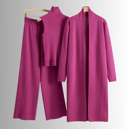 Elegant Women's 3-Piece Dress Set
