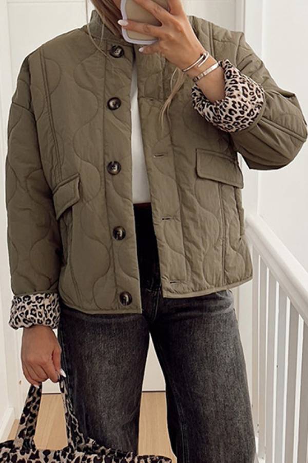 Insulated Quilted Warm Winter Jacket