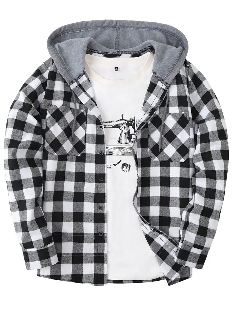 Checked Men's Jumper Modern Style
