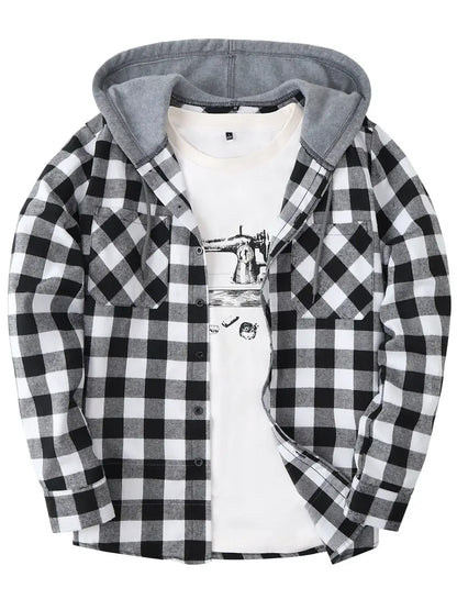 Checked Men's Jumper Modern Style
