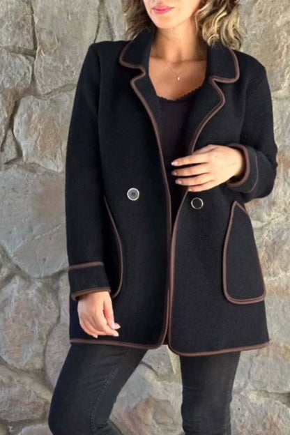 Stylish Men's Double-Sided Wool Jacket