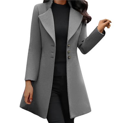 Elegant Winter Overskirt Women's Coat