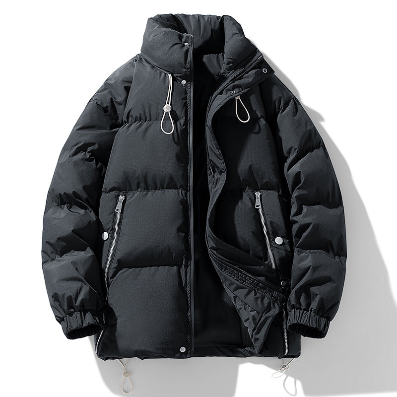 Men's Winter Jacket Cotton Warm Lined Plus Size