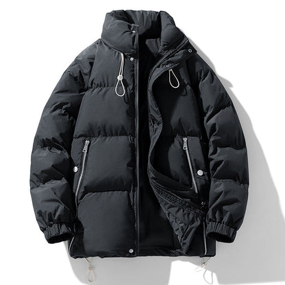 Men's Winter Jacket Cotton Warm Lined Plus Size