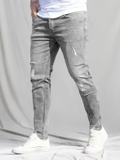 Skinny Jeans Spring Trendy Rips Style