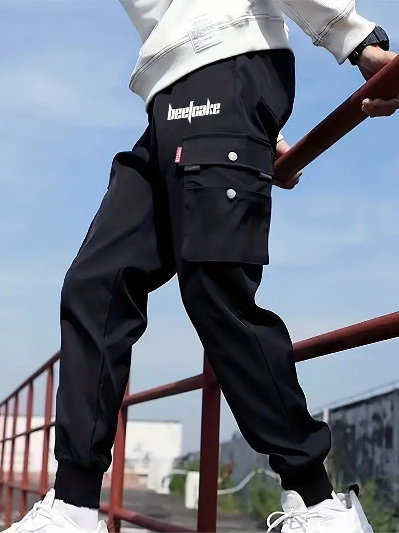 Men's Cargo Pants Comfortable Elastic