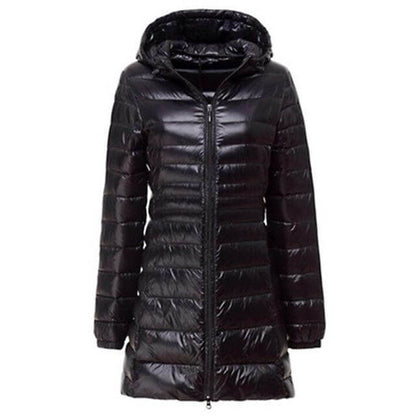 Damen Daunenparka Leicht & Warm - IdealeKleiden