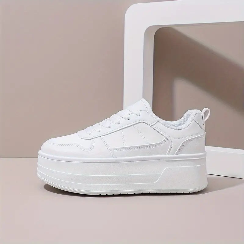 Damen Sneaker Hochplateau bequem - IdealeKleiden
