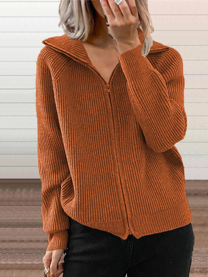 Warm Cardigan Thick Cotton Zipper