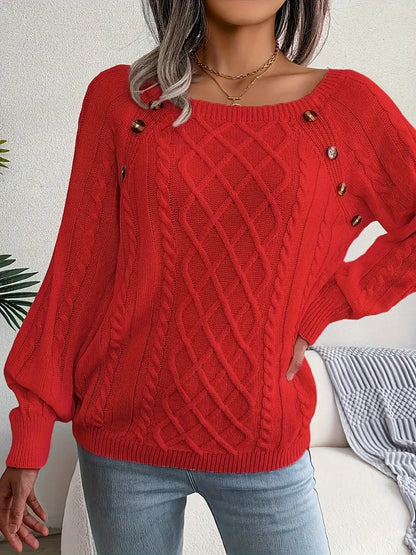 Women's Casual Crew Neck Pullover