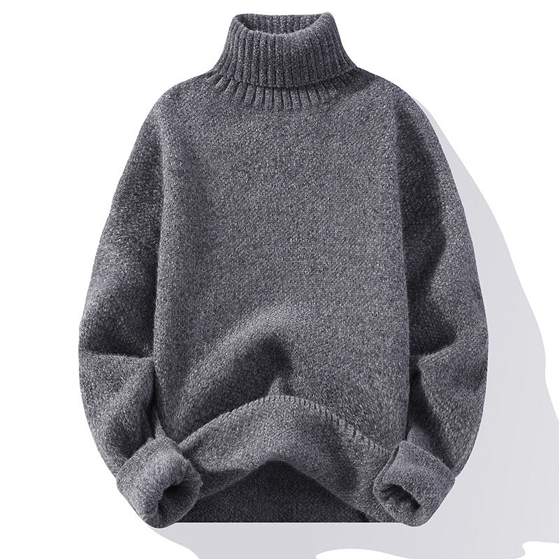 Soft Knit Turtleneck Dress