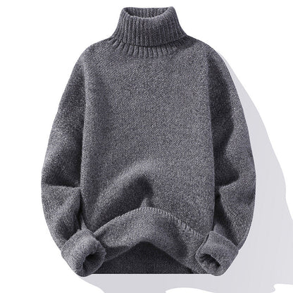 Soft Knit Turtleneck Dress