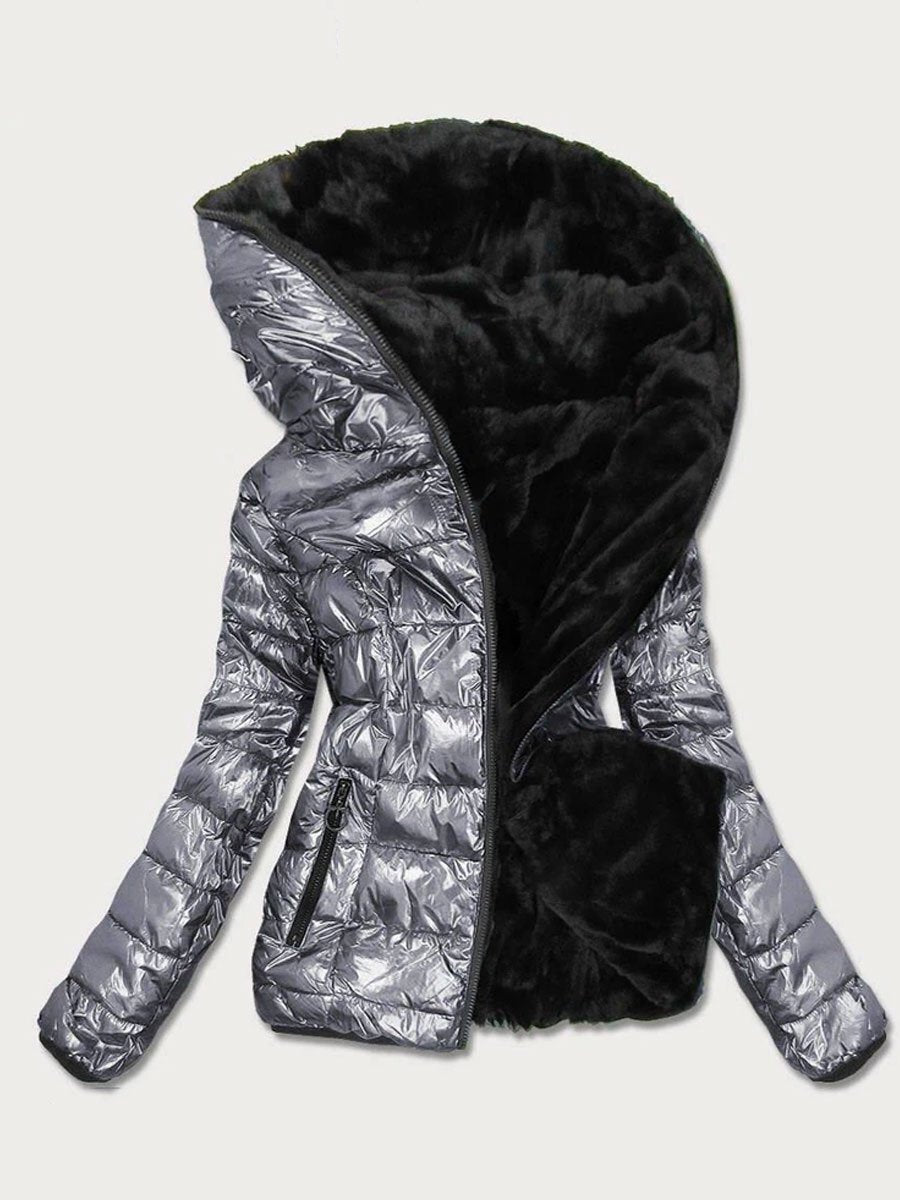 Soft Winter Jacket With Plush Lining