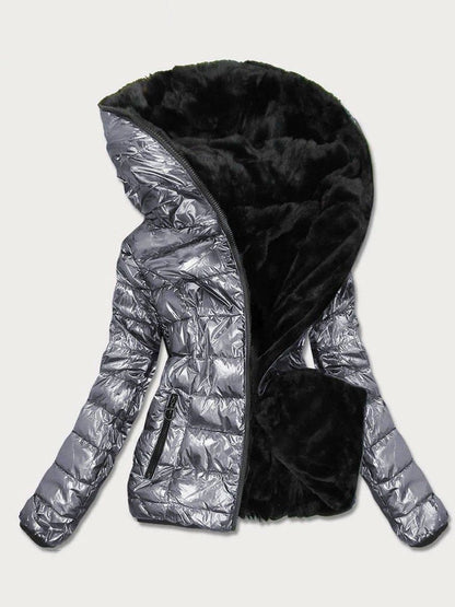 Soft Winter Jacket With Plush Lining