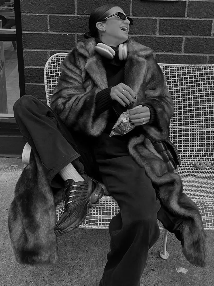 Weicher Wintermantel Damen Trenchcoat - IdealeKleiden