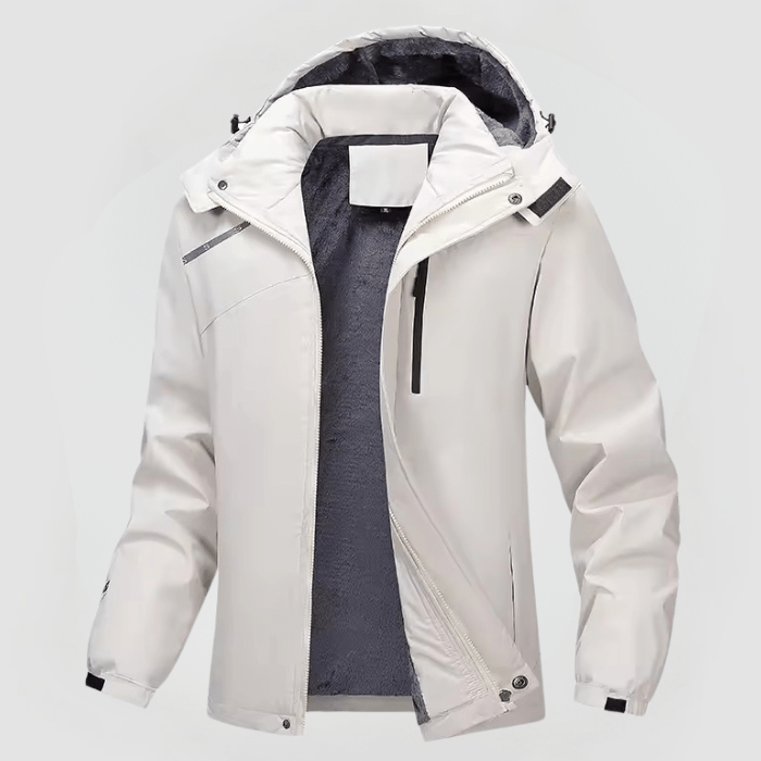 Men's Winter Parka Warm Hooded Zipper