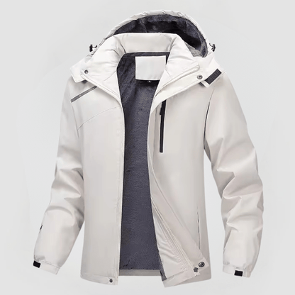 Men's Winter Parka Warm Hooded Zipper