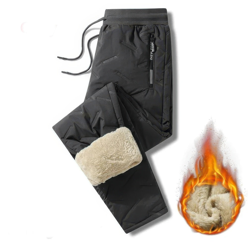 Weiche Jogginghose Plüsch Fleece Gefüttert