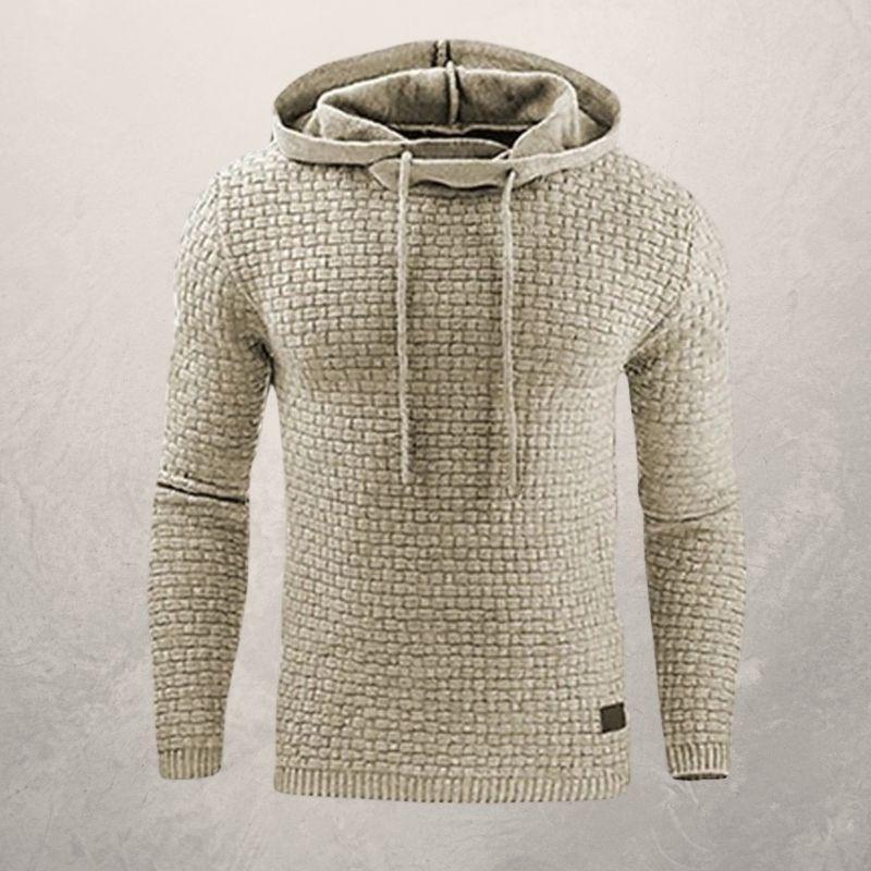 Stylish Hoodie Slim Fit Knit Pattern