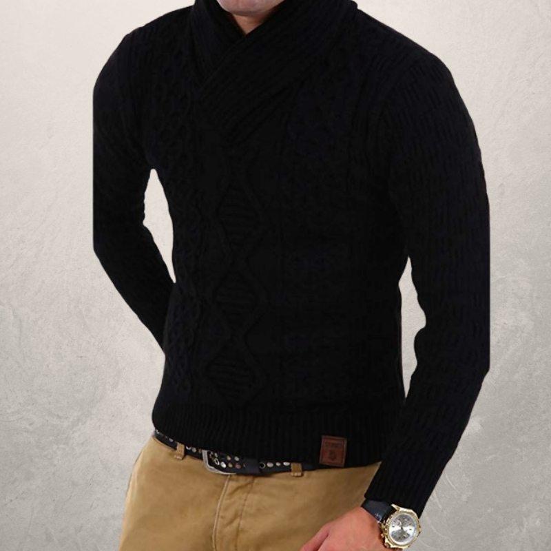 Warm Wool Sweaters Cable Knit Winter Fashion