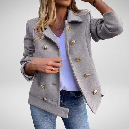 Tailored Men's Peacoat Elegant Cut