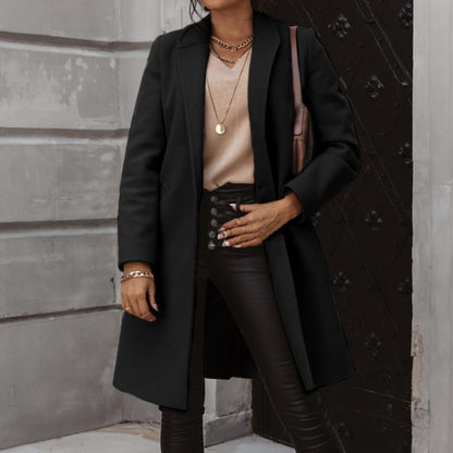 Elegant Cashmere Long Dress