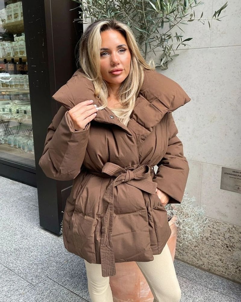 Stylish Laced Leather Jacket