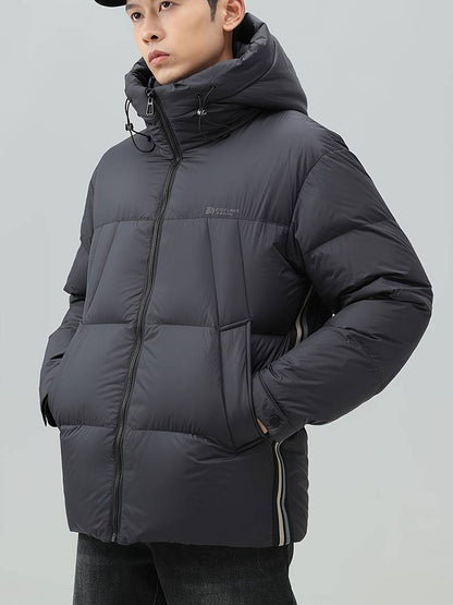 Stylische Herren Daunenjacke Warm Wasserdicht - IdealeKleiden